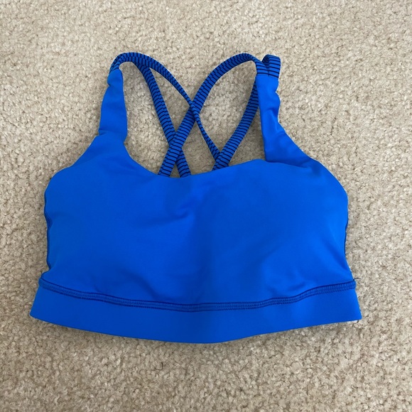 {LULULEMON} Energy Bra Baroque Blue 4 - Picture 3 of 6